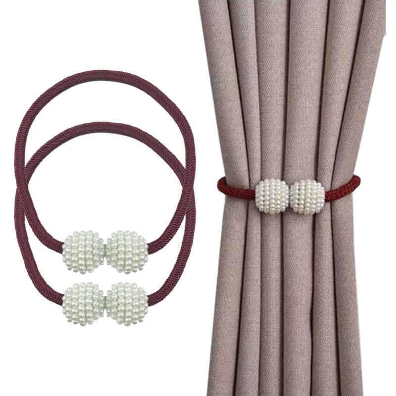 Pack of 2 Magnetic Curtain Tiebacks