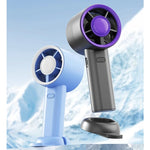 3-Speed Handheld Fan with Phone Holder