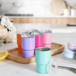 Mini Stainless Steel Tumbler Set - 6pc