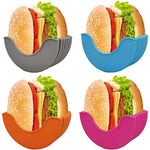 4 Pack - Reusable Silicone Hamburger Box