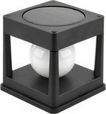 Solar LED Cube Light Post