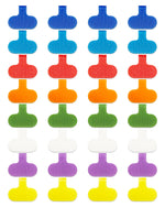 Easy-to-Write Cable Labels - 32 Pack
