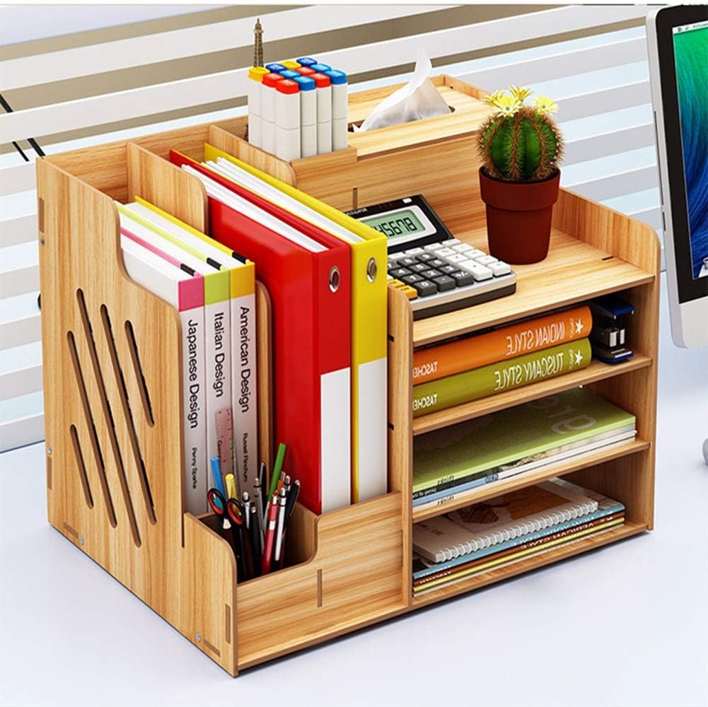 Office Desk Stationery  Organizer Stationery With File Holder and Paper Tray Organizer