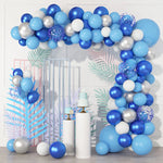 100pc Blue Balloons Arch Garland Kit