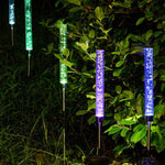 Enchanting Solar Bubble Stick Lights 2 pack LED Garden Decor Lights
