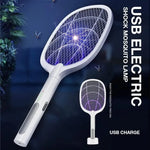 Dual Use USB Operated Rechargeable Electric Fly Zapper