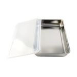 SteamTray Stainless Steel Food Storage Container with Lids
