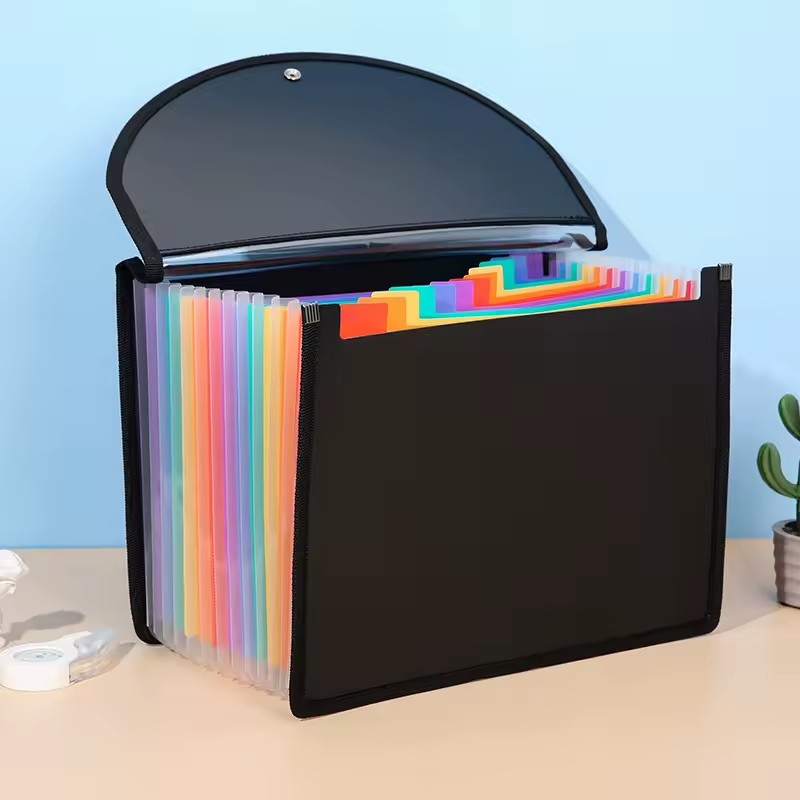 ClearView A4 Expanding File Organizer