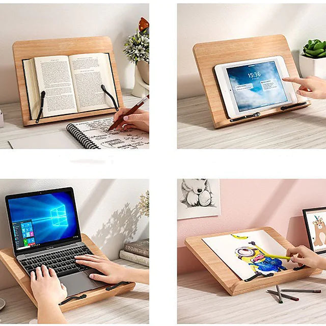 Portable Bamboo Foldable Stand 39x28cm