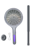 Rechargeable Electric Mosquito Swatter with Extendable Handle