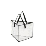 Transparent PVC Triangle Hanger Storage Bag