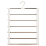 7‑Layer Pants Hanger – Space‑Saving Non‑Slip Wardrobe Organizer