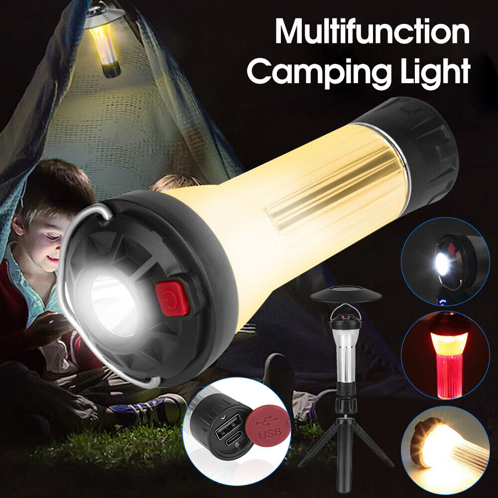 Portable Rechargeable LED Flashlight