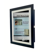 Front Opening Wooden Art Display Frame