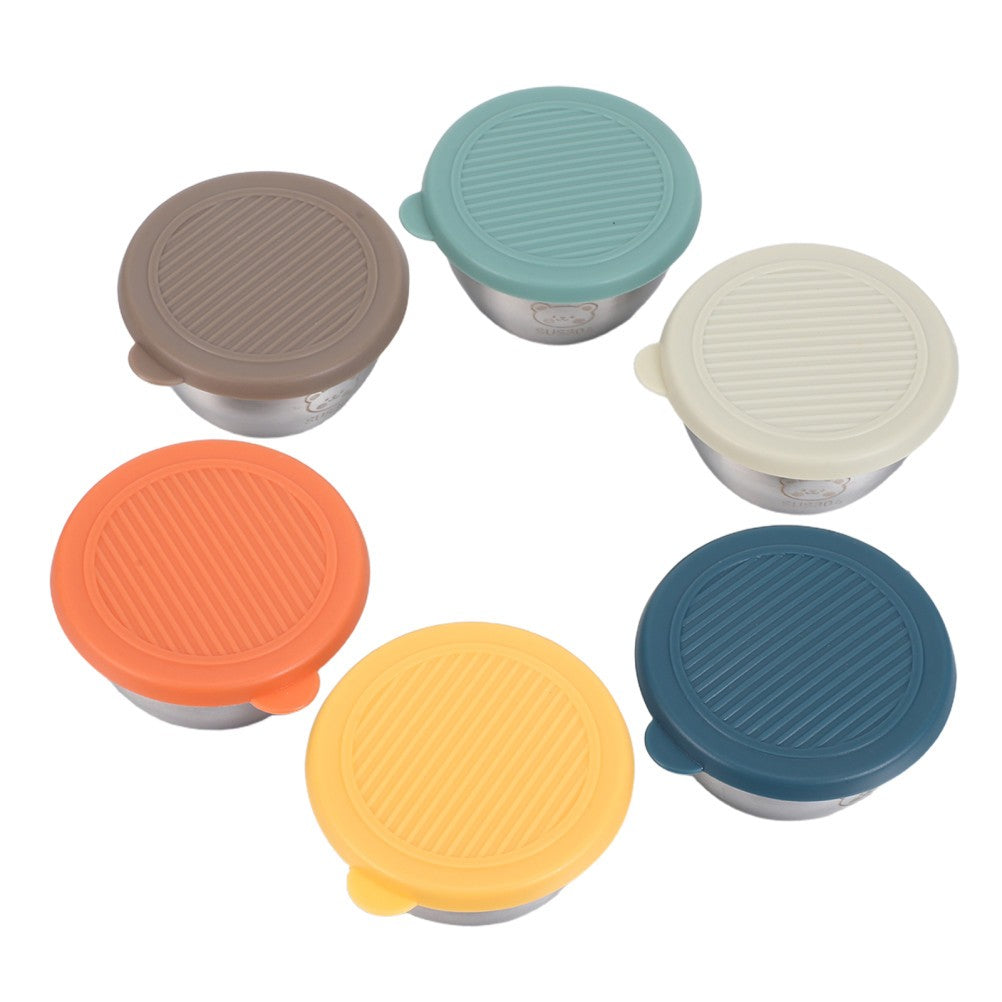 MiniSeal Stainless Steel Condiment Cups