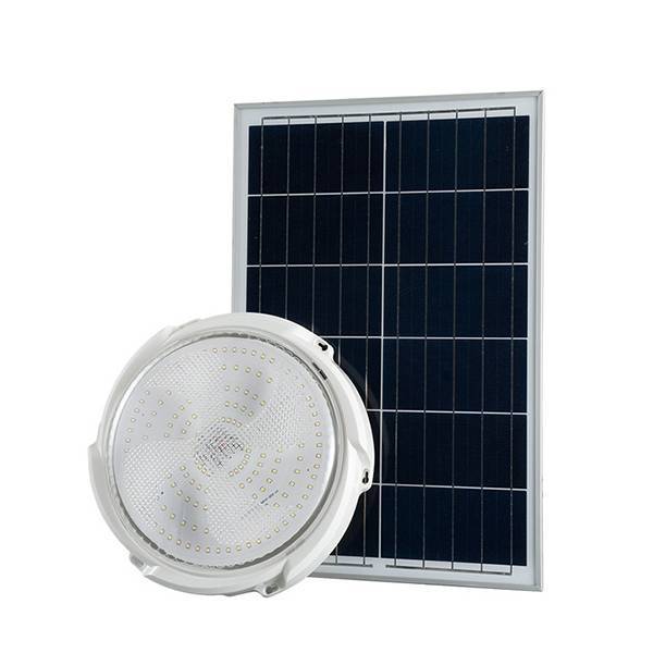 40W Round Solar Ceiling light with Solar Panel