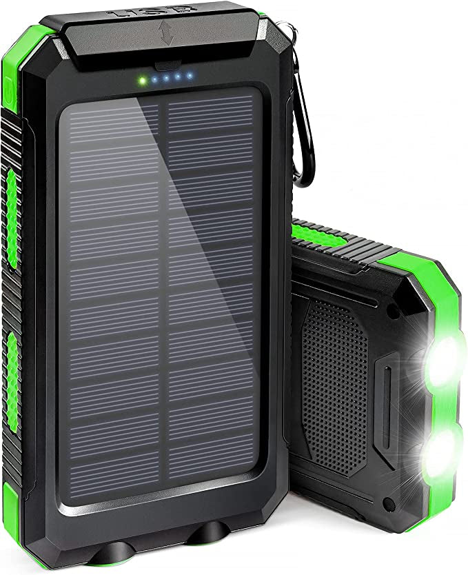 20000mAh Portable Solar Power Bank