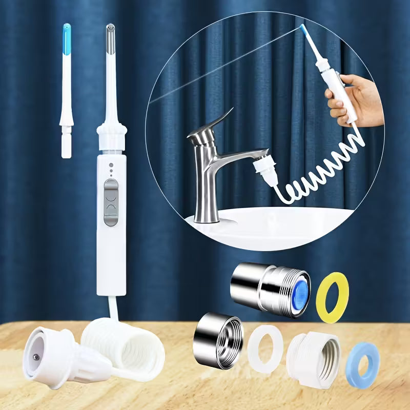 Faucet-Connected Oral Irrigator – Portable Dental Water Flosser