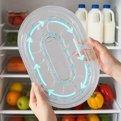 ClearSpin Rectangular Lazy Susan Organizer – styleSA