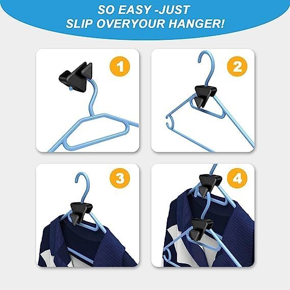Space Saving Hanger Hooks - 10 pack