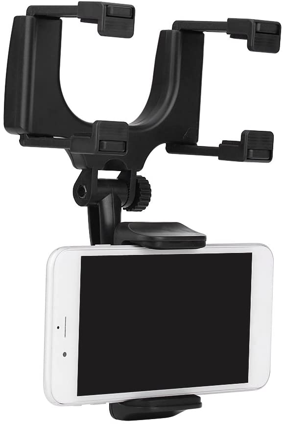 Rearview Mirror Mobile Phone Bracket for Navigation and Recording