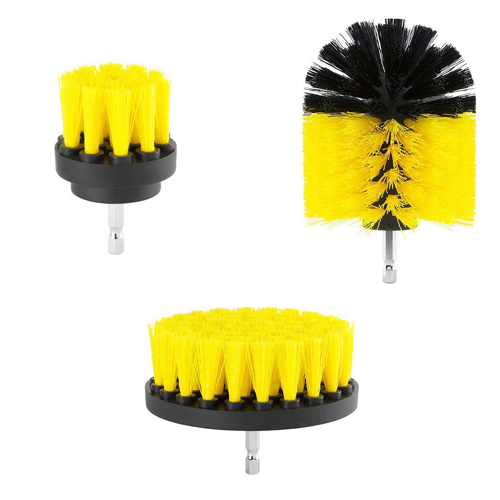 3 Piece Drill Brush Set