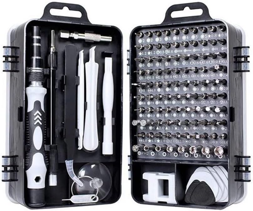 115 Multipurpose Magnetic Precision Screwdriver Bits & Mini Tool Kit