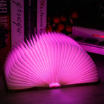 8 Colours 360° Folding Book Lamp - Palm Size