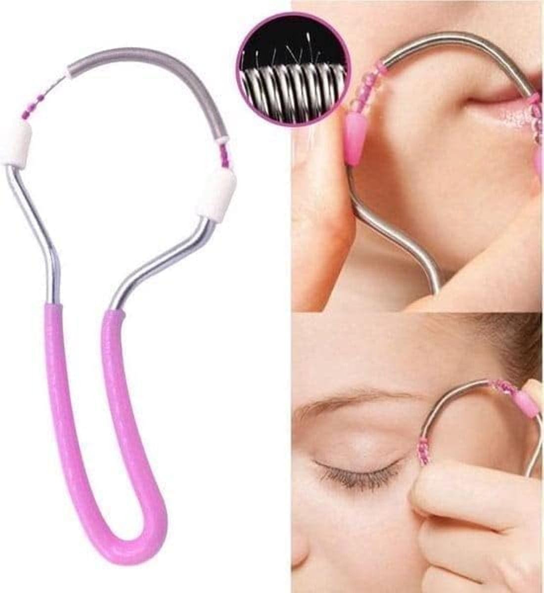 Painless Facial Hair Removal Spring Tool