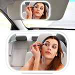 Rechargeable Car Vanity Mirror with LED Lights