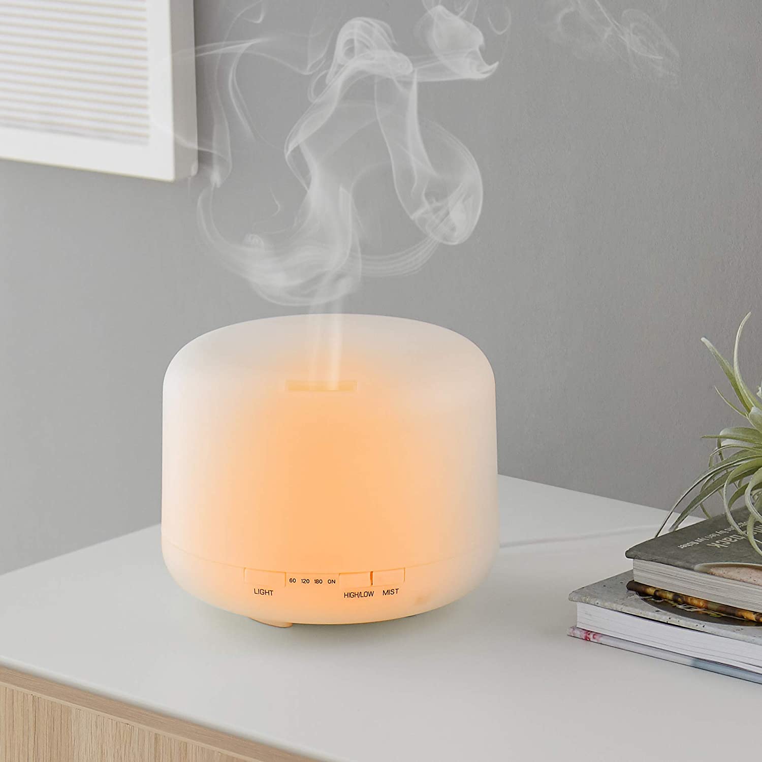 Ultrasonic Aromatherapy Essential Oil Diffuser - 500ml