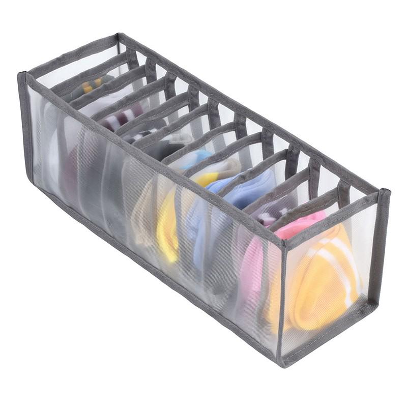 Collapsible Storage Box with 11 Compartment Dividers