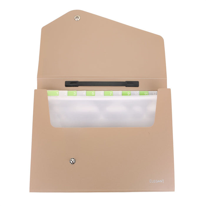 13-Pocket Expanding Organizer File Folder with Handle