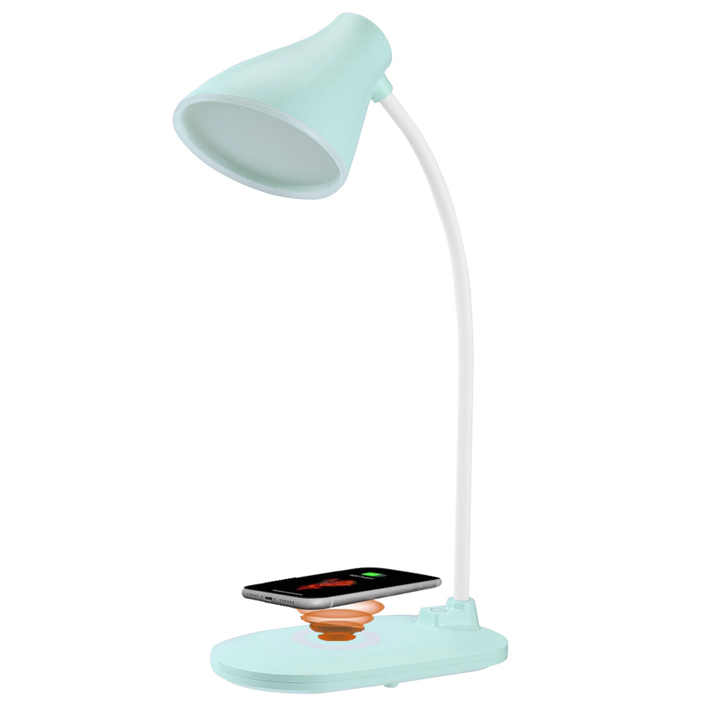 360 Rotation  Desk Light with Wireless Charger