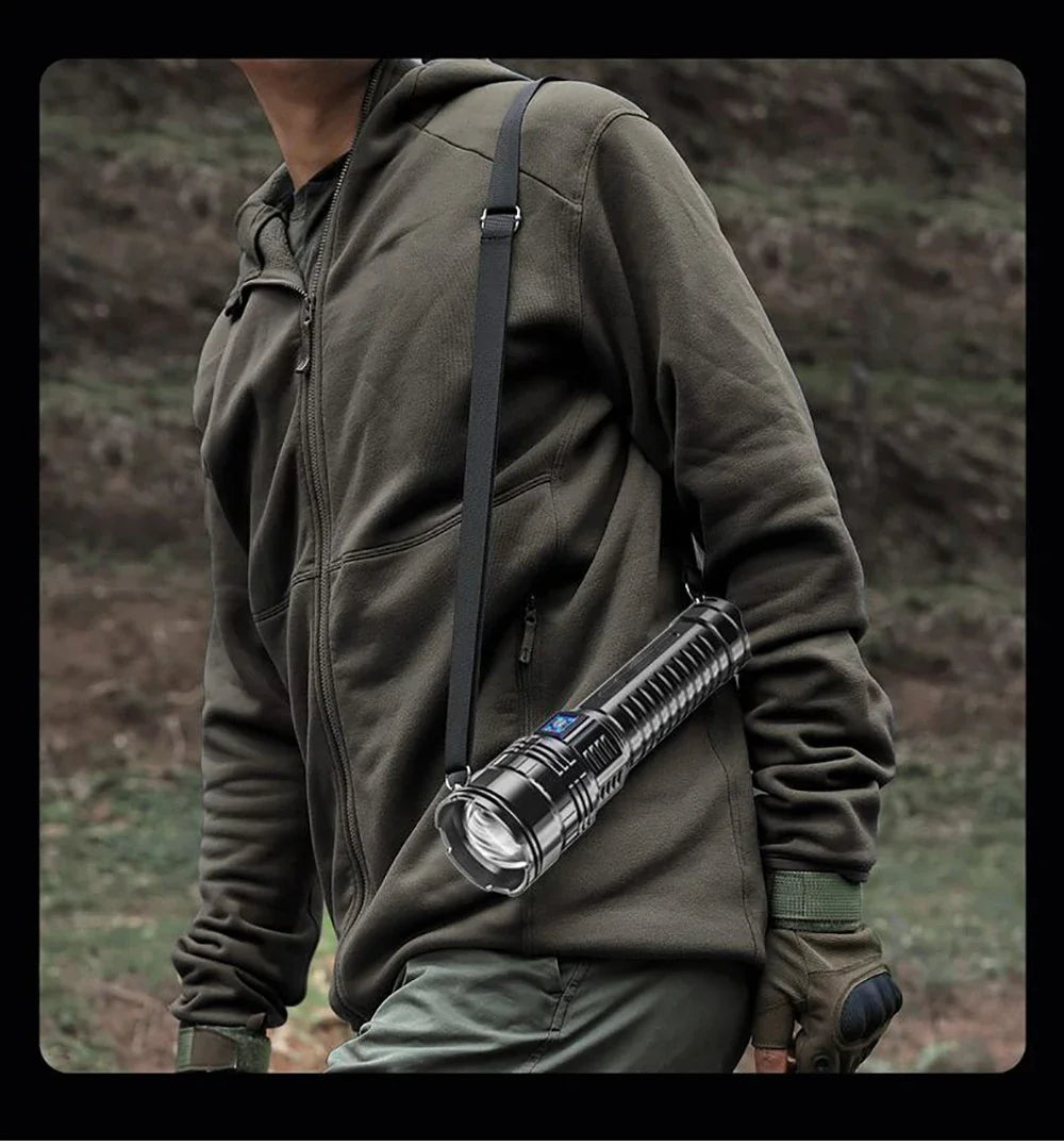 Waterproof High Intensity Flashlight w Built in Powerbank – styleSA