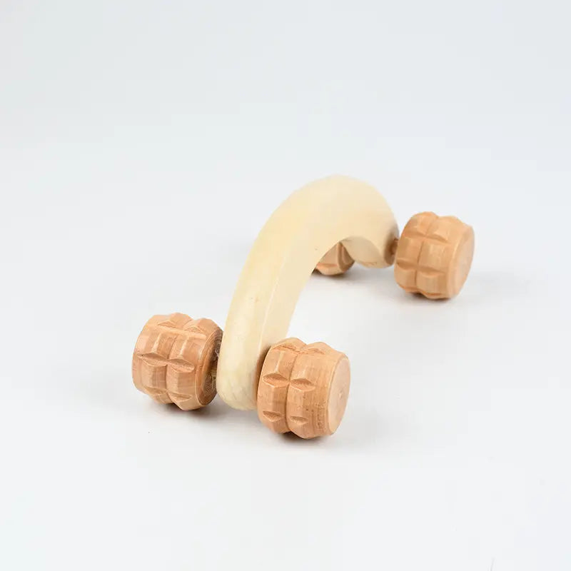 Gua Sha Anti-Cellulite Massage Roller - 4 Wheel