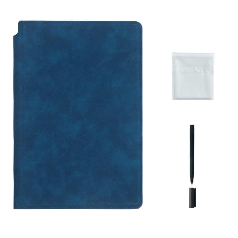 Reusable PU Leather Whiteboard Notebook