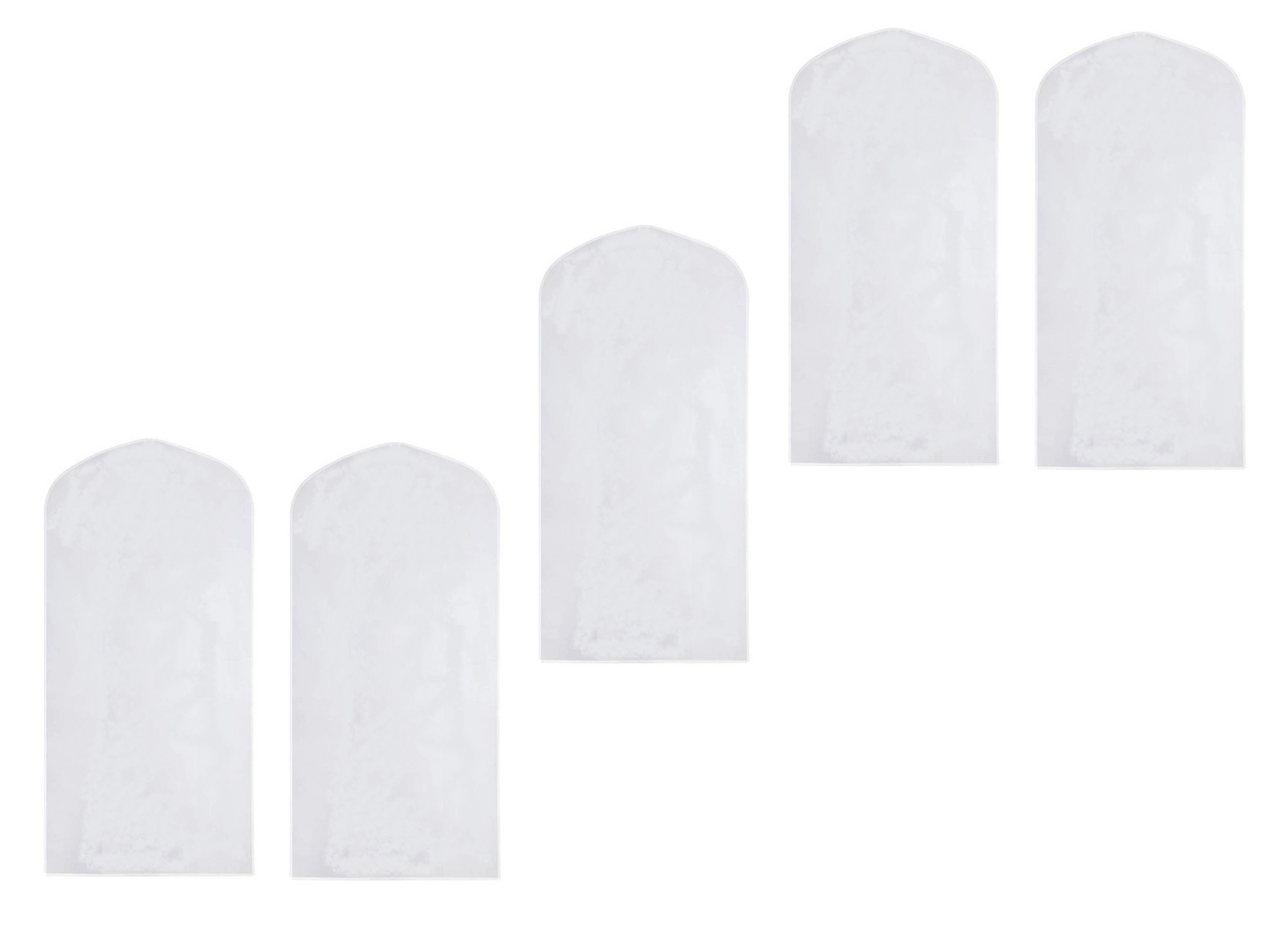 Hanging  Garment Clothes Protector - 5 Pack