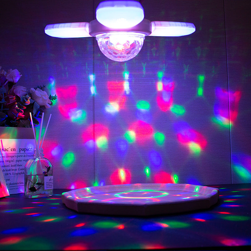 E27 LED Ceiling RGB Disco Light and Bluetooth Speaker