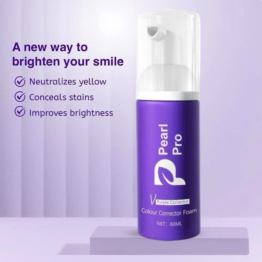 Pearl Pro - Purple Foam For Teeth Whitening