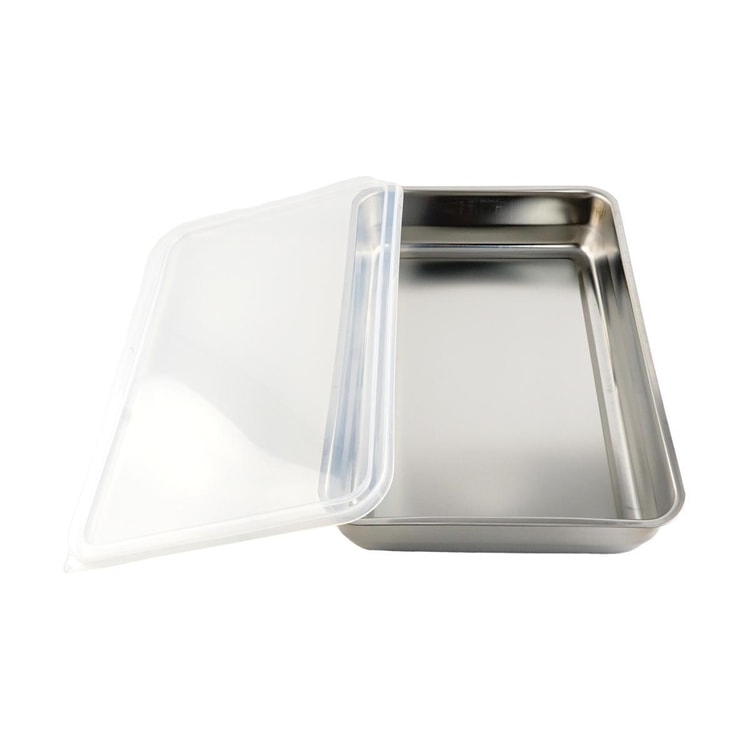 SteamTray Stainless Steel Food Storage Container with Lids