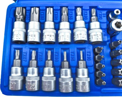 34-Piece Torx  E-Type Socket Bit Set