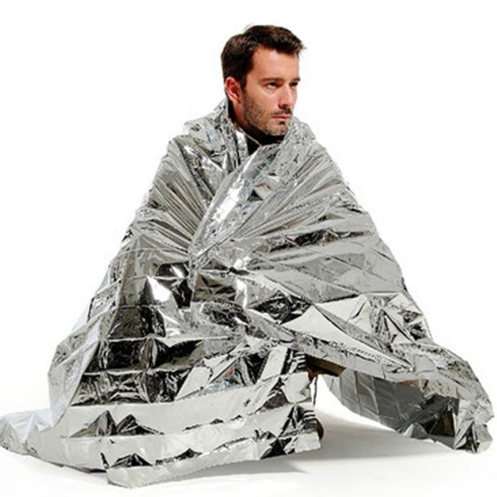 Survival Reflective Thermal Foil Blanket (Silver)