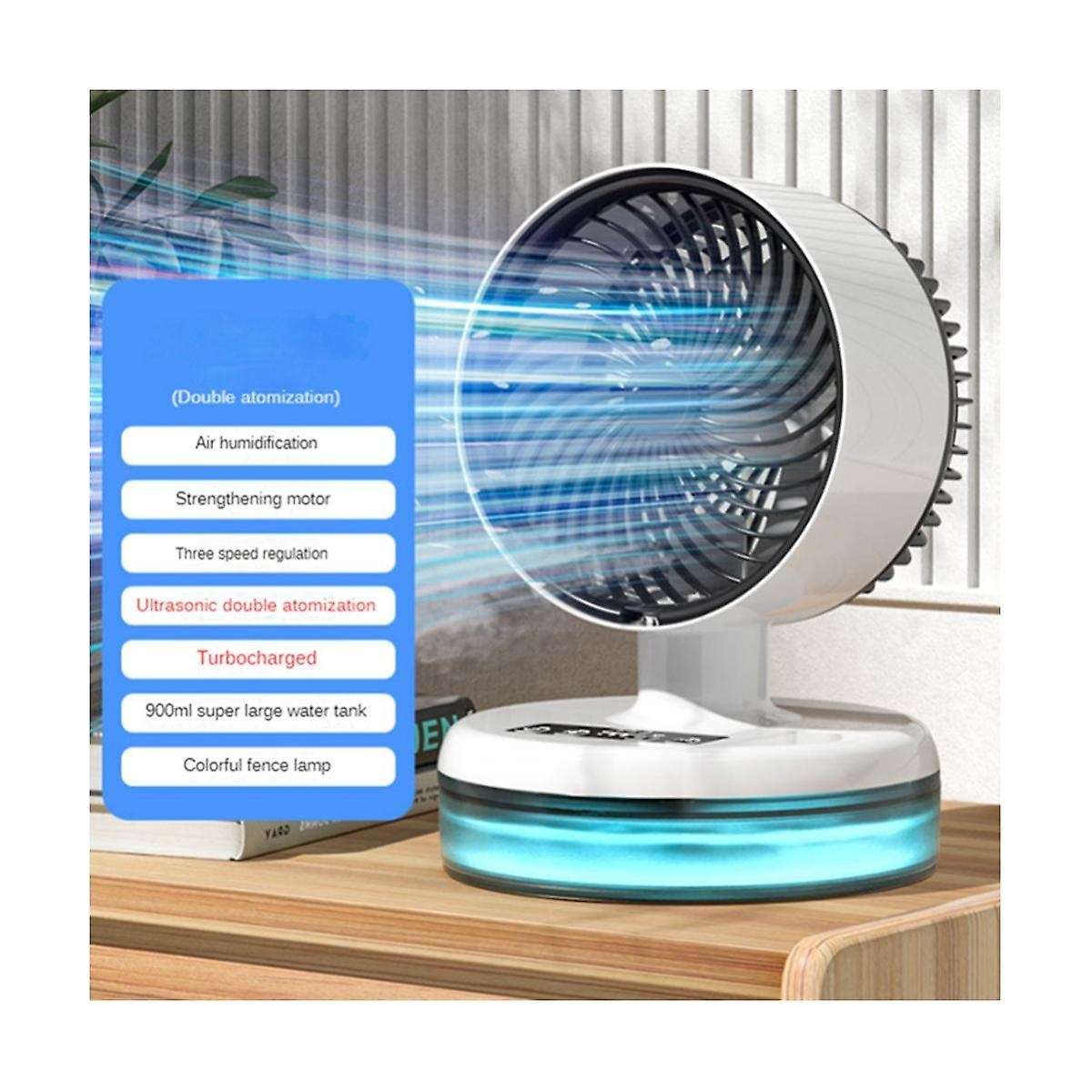 CoolMist Air Circulation Fan