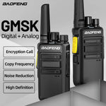 Digital & Analog UHF Two‑Way Radio – Secure Communication Device