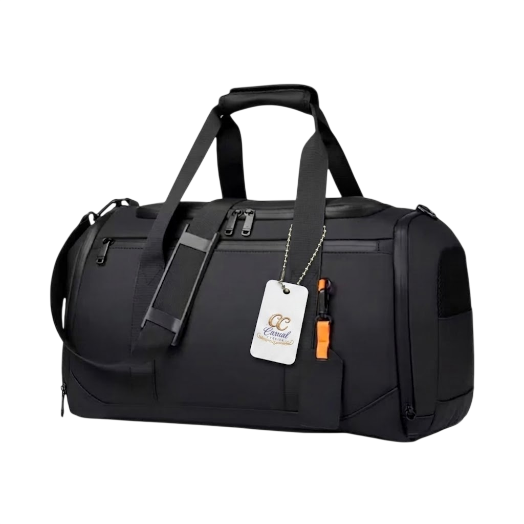 Casual Carrier PU Leather Duffel Bag
