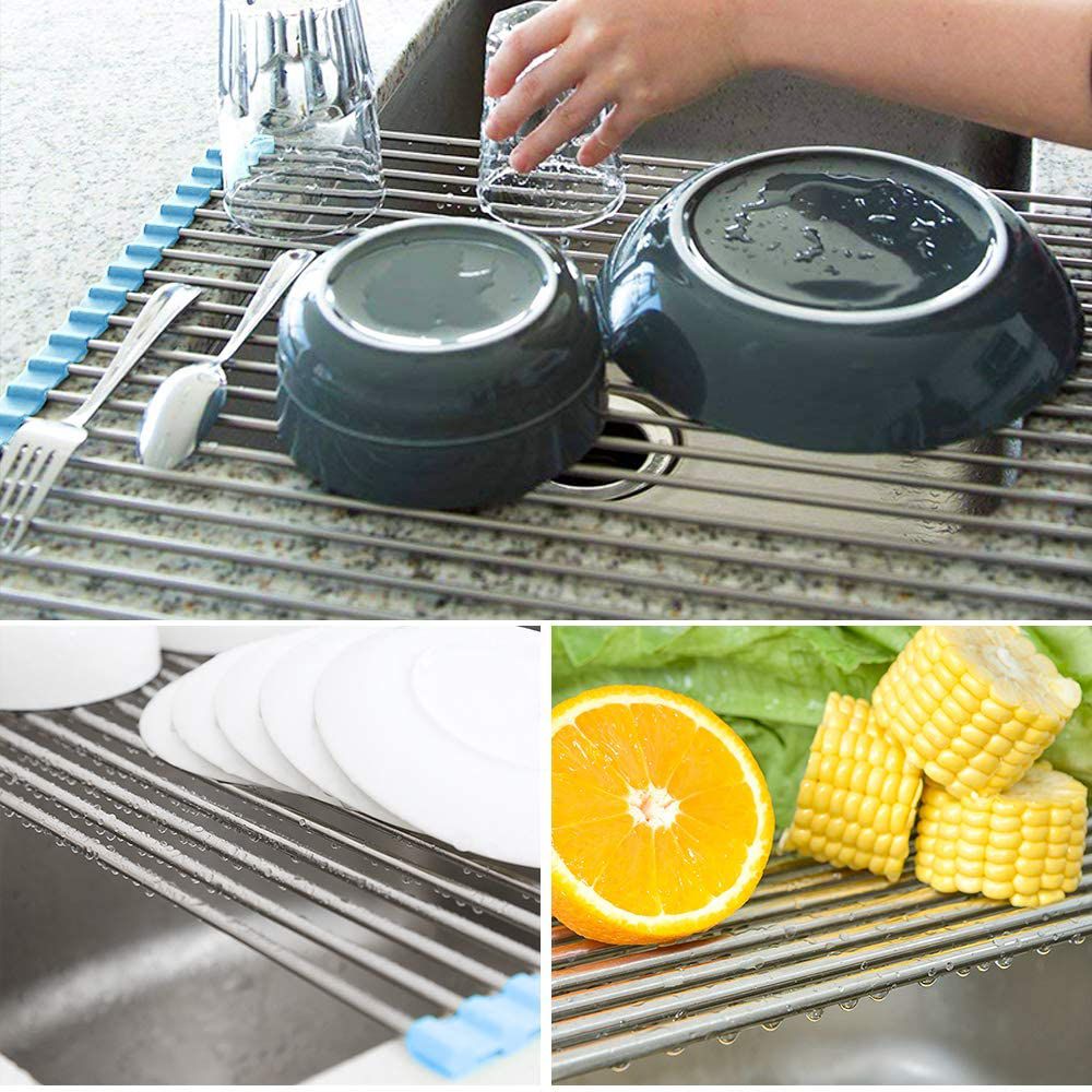 Multi Purpose Roll Up Dish Drying Rack