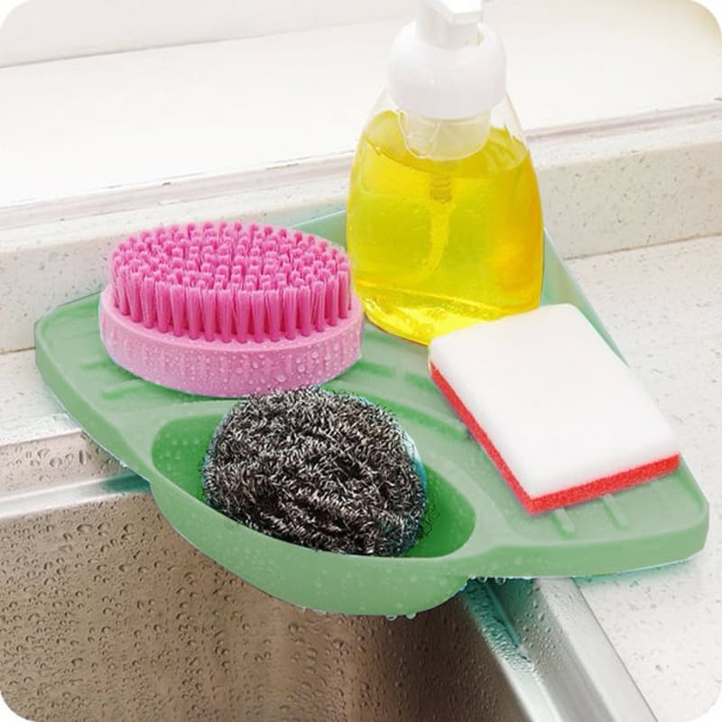 Triangle Soap & Sponge Holder