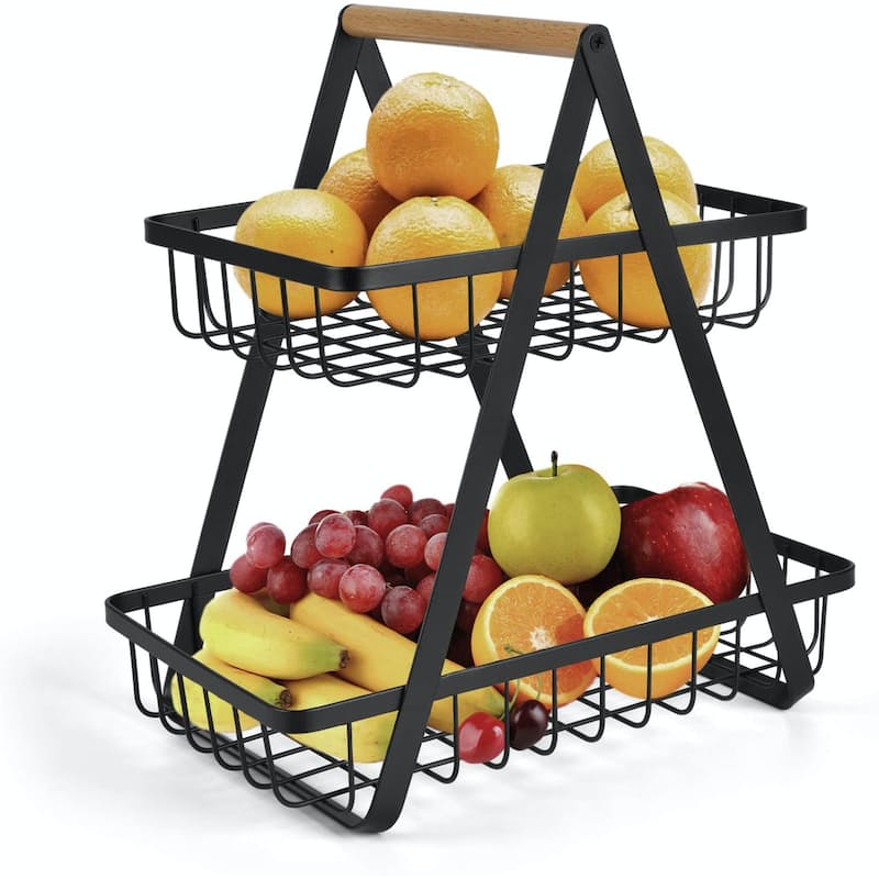 2-Tier Multifunctional Storage Basket