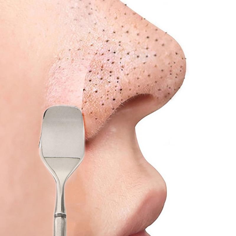 Stainless Steel Double-Ended Blackhead Remover Tool